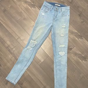 Levi’s 721 High Rise Skinny Jeans
